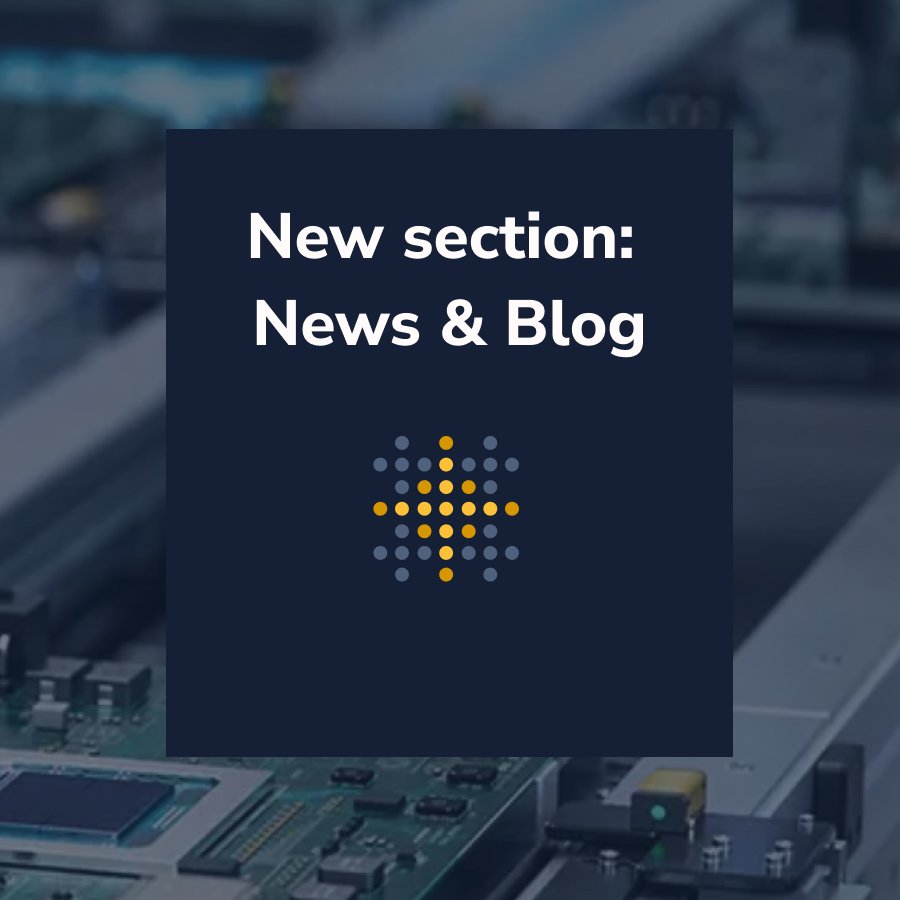 New section news and blog Semiconductor Sweden