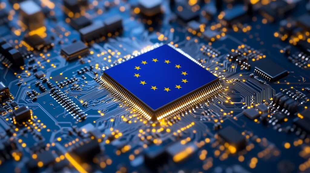 EU loggo chips